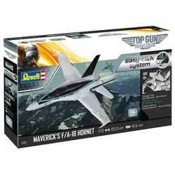 REVELL 04965 1:72 Maverick's F/A-18 Hornet ‘Top Gun: Maverick’ easy-click