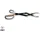 Moesta Grillzange 43 cm Edelstahl Holz schwarz