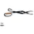 Moesta Grillzange 43 cm Edelstahl Holz schwarz