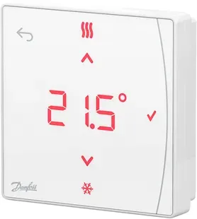 Icon2 RT wireless room thermostat w/display and infrared floor sensor w/mounting