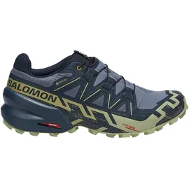 Salomon Speedcross 6 Gore-Tex Herren Grisaille / Carbon / Tea 41 1/3