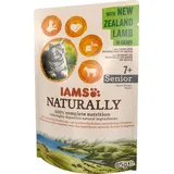 Iams Naturally Senior mit Lamm aus Neuseeland in Sauce 85g