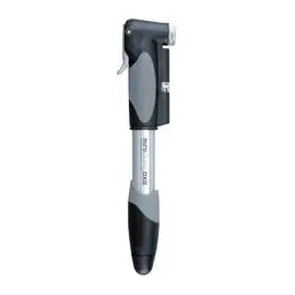 Topeak Mini Dual DXG Fahrradpumpe schwarz/silber