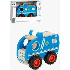 Small Foot Company Polizeifahrzeug aus Holz 11077 1,5 Jahre Blau