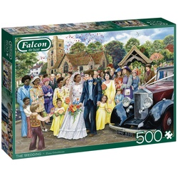 Falcon Puzzle Falcon 11366 The Wedding 500 Teile Puzzle, 500 Puzzleteile bunt