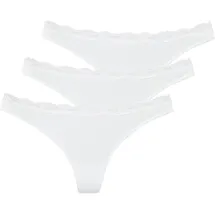 LASCANA String 3 St. Weiß 36/38