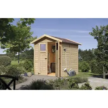 Karibu Gartenhaus Doris 3 2,07 x 2,07 m Beige