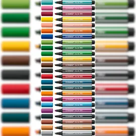 Stabilo ARTY Filzstifte farbsortiert, 24 St.