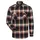 CRAFTLAND Flanellhemd Schwarz / Marine / Beige / Rot XL