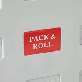 Relaxdays Einkaufstrolley Grau/Silber 35 kg