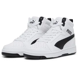 Puma Rebound V6 Mid Kinder Puma White/Puma Black 36