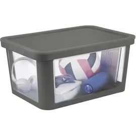 Rotho Aufbewahrungsbox Albris 57 x 39 cm 1-tlg. schwarz