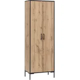 MÖBELPARTNER Aktenschrank 2000, 701511 landhaus-eiche 4 Fachböden 65,2 x 39,0 x 194,2 cm