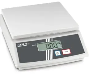 Kern Tischwaage FCE 3K1N+C kalibriert, Wägebereich 3000 g, Ablesbarkeit 1 g
