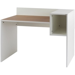 Paperflow Kompaktschreibtisch »Micro Office« 100 cm mit Ablagefach kirschfarben, 100x89x51.5 cm
