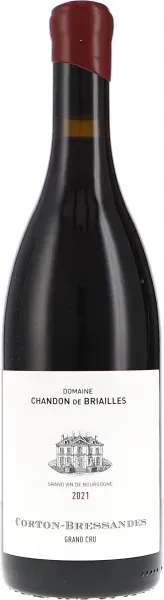 Corton-Bressandes Grand Cru rouge, Sans Sulfites Ajouté AOC Chandon de Briailles 2021 BIO