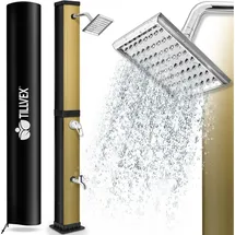 tillvex Solardusche Schwarz/Gold 40 l