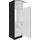 OPTIFIT Kühlumbauschrank Palma 56,7 x 55,5 x 88 cm Grau