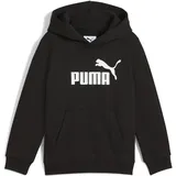 Unisex-Kinder ESS FL PS Kapuzenpullis PUMA Black