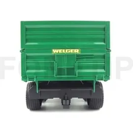 Bruder Profi Tandemachs-Transportanhänger mit Aufsteckbordwand (02010)