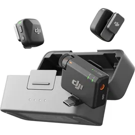 DJI Mic Mini (2 TX + 1 RX + Charging Case) Infinity Black