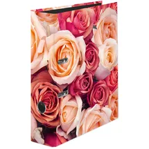Falken Motiv-Ordner DIN A4 80 mm Rose