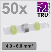 TRU Components TC-12888428 Stoßverbinder mit Schrumpfschlauch 4 mm2 6