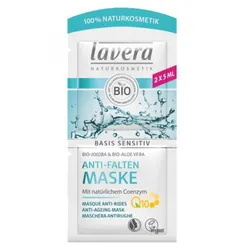 Basis sensitiv Anti-Falten Maske Q10 2x5 ml