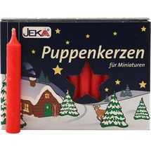 OLShop AG 2er Pack Puppenkerzen rot ca. 10 x 65 mm (2 x 20 Stück), Puppenlichter