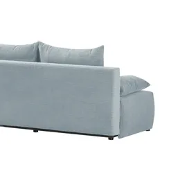 Sofa.de Schlafsofa Libia ¦ türkis/petrol ¦ Maße (cm): B: 200 H: 90 T: 91.0