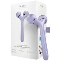 geske Sonic Facial & Body Roller & 4 in 1, Lila