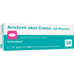 Aciclovir akut Creme-1A Pharma 2 g