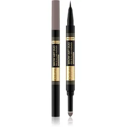 Eveline Cosmetics Brow Art Duo Beidseitiger Augenbrauenstift Farbton Medium 8 g