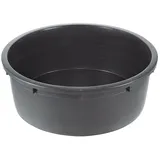 Dehner Mini-Gartenteich Becken 150 l, Ø 88 cm, Höhe 32 cm, Polyethylen, schwarz