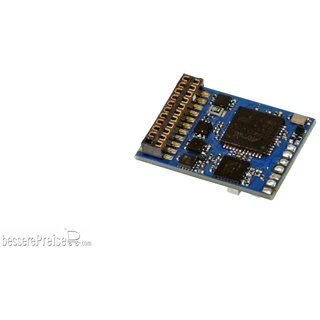 ESU - LokSound 5 Fx DCC/MM/SX/M4, 21MTC NEM660, Retail, mit Lautsprecher 11x15mm, Spurweite: 0, H0 bespielt mit: Diesel