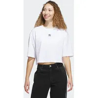Adidas T-Shirt ESS CROP TEE", - Weiss - 36