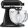KitchenAid Artisan 5KSM156 matt schwarz mit Glasschüssel