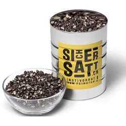 SicherSatt Schwarze Bohnen vorgekocht (Gr 800g) - dehydriertes Gemüse