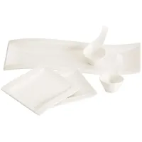 Villeroy & Boch NewWave Antipasti Set 5-tlg. weiß