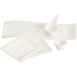 Villeroy & Boch NewWave Antipasti Set 5-tlg. weiß