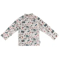 Sterntaler Badeshirt langarm Safari in ecru | Gr.: 116