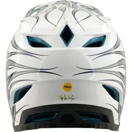 Troy Lee Designs D4 Composite XL weiß/silber 2021