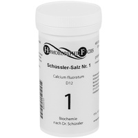 Homöopathiefuchs HOMOEOPATHIEFUCHS Schüssler-Salz Nummer 1 Calcium fluoratum D12 Biochemie