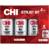CHI Infra 350 ml + Treatment 350 ml + Keratin Mist 350 ml + Silk Infusion 50 ml Geschenkset