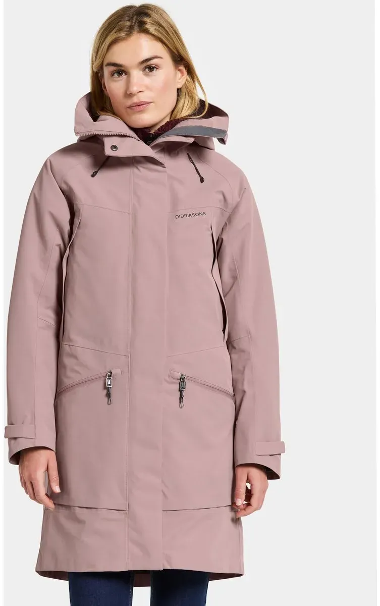 Didriksons Ilma WNS Parka 8 faded wine (J05) 42
