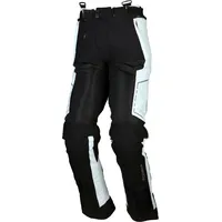 Modeka Khao Air Textilhose wasserdicht - Schwarz/Hellgrau - S