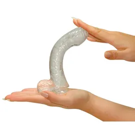 NMC Lazy Buttcock Jelly Dildo Transparent 1 St