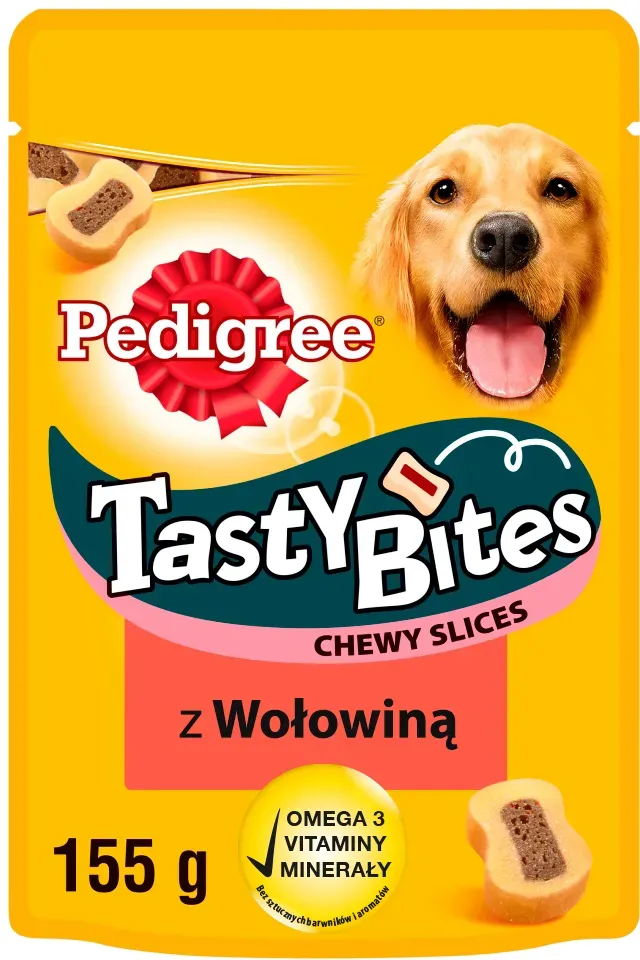 PEDIGREE Tasty Bites Chewy Slice 155g (Rabatt für Stammkunden 3%)