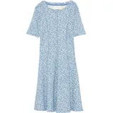 S.Oliver - Ausgestelltes Kleid mit Teilungsnähten, Mädchen, blau, 158