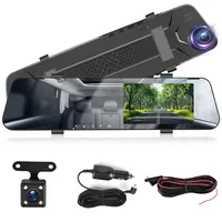 OEM Dashcam-rückfahrkamera mit Zwei 1080p-kameras, Die Schwerkraftsensor/einparkhilfe/loop-aufnahme/nachtsicht/einstellbare Helligkeit + 64 Gb Sd-karte